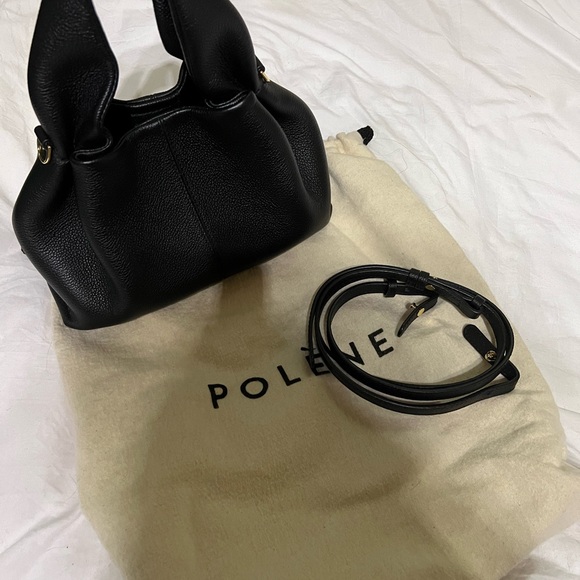 Polene Numero Neuf Mini Bag Black - Picture 2 of 6